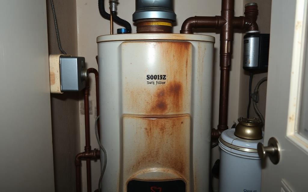 Combi boiler installation in Wandsworth before work